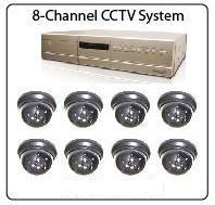 Singapore CCTV Cameras System with 8-Channel DVR Package